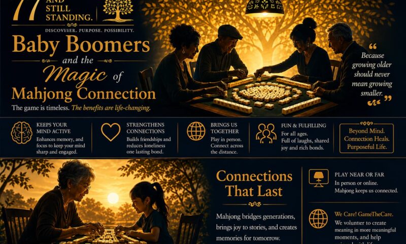 Baby Boomers, Mahjong and the Joy of Active Aging  