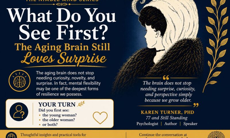What Do You See First? The Aging Brain Still Loves Surprise