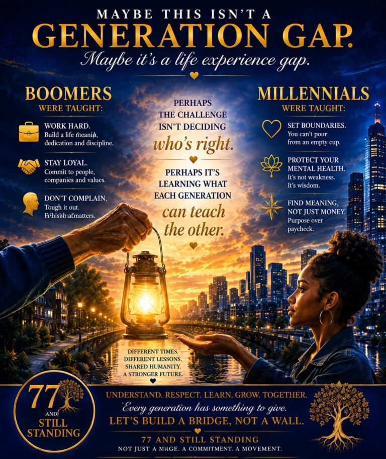 Maybe This Is not a Generation Gap