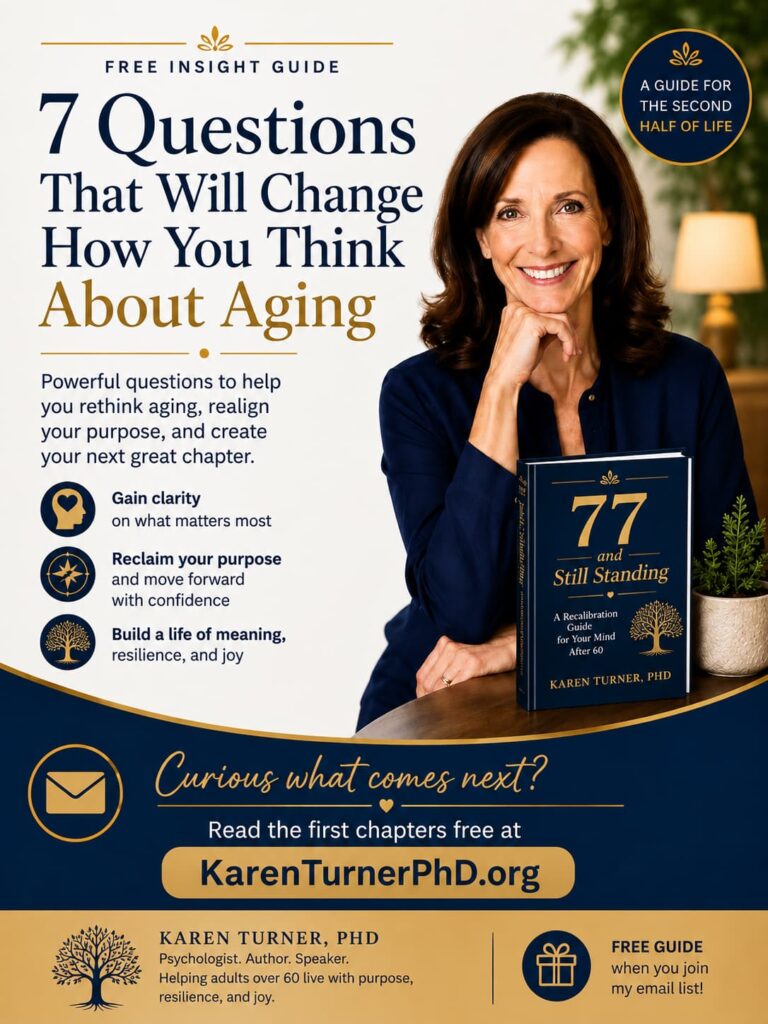 What if just 7 questions could change the way you see aging forever?