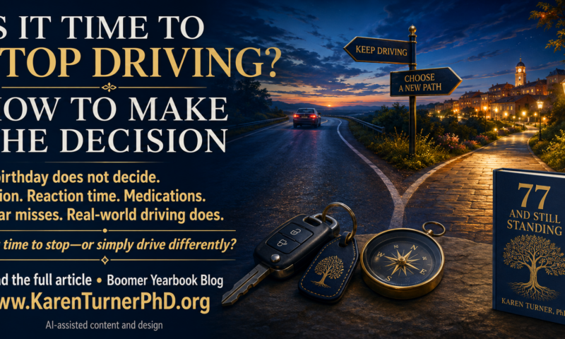 Is It Time to Stop Driving? How to Make the Decision