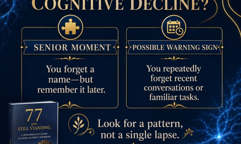 Senior Moment or Cognitive Decline? How to Tell the Difference